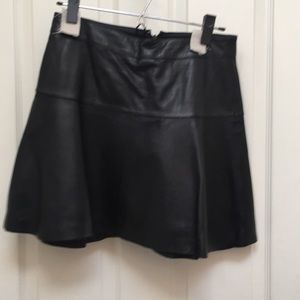 Banana Republic Leather Skirt